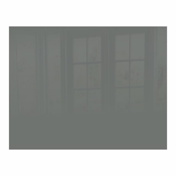 Decorative Glass Wall Tile (898 X 700 X 6mm) Mouse Grey