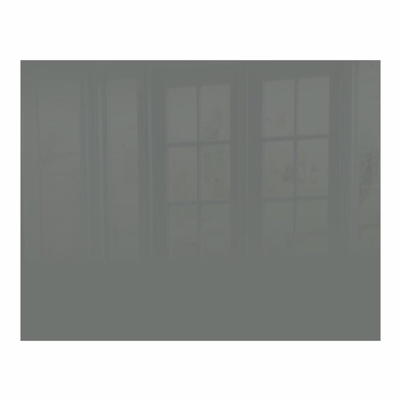 Decorative Glass Wall Tile (898 X 700 X 6mm) Mouse Grey