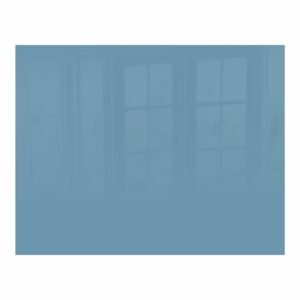 Decorative Glass Wall Tile (898 X 700 X 6mm) Pastel Blue