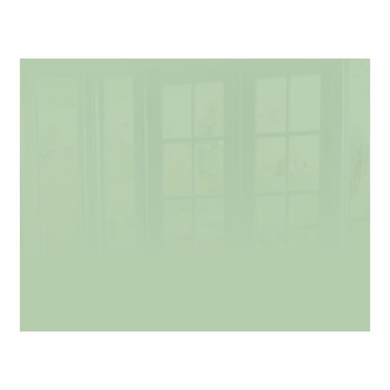 Decorative Glass Wall Tile (898 X 700 X 6mm) Pastel Green