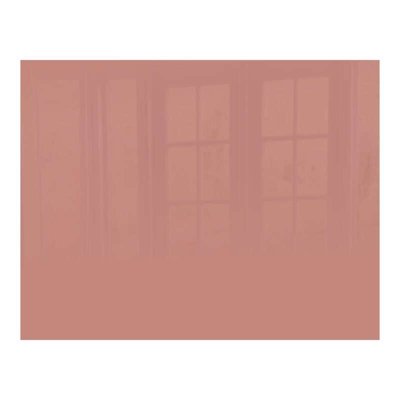 Decorative Glass Wall Tile (898 X 700 X 6mm) Rose Gold