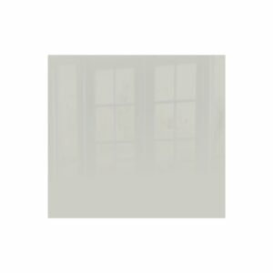 Decorative Glass Wall Tile (598 X 650 X 6mm) Papyrus White