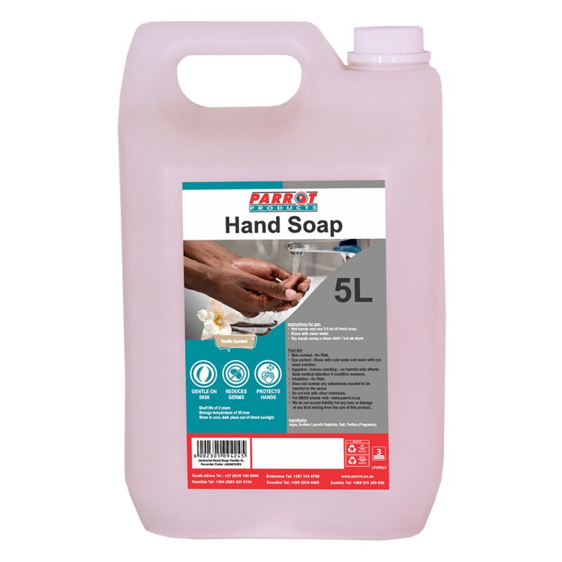 Janitorial Anti-Bacterial Hand Soap Vanilla 5 Litre