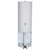 Janitorial TR3 Toilet Roll Holder Lockable - Mild Steel White