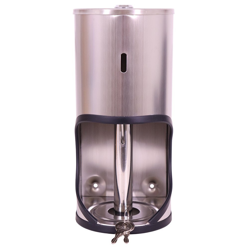 Janitorial TR2 Toilet Roll Holder Lockable – S/Steel