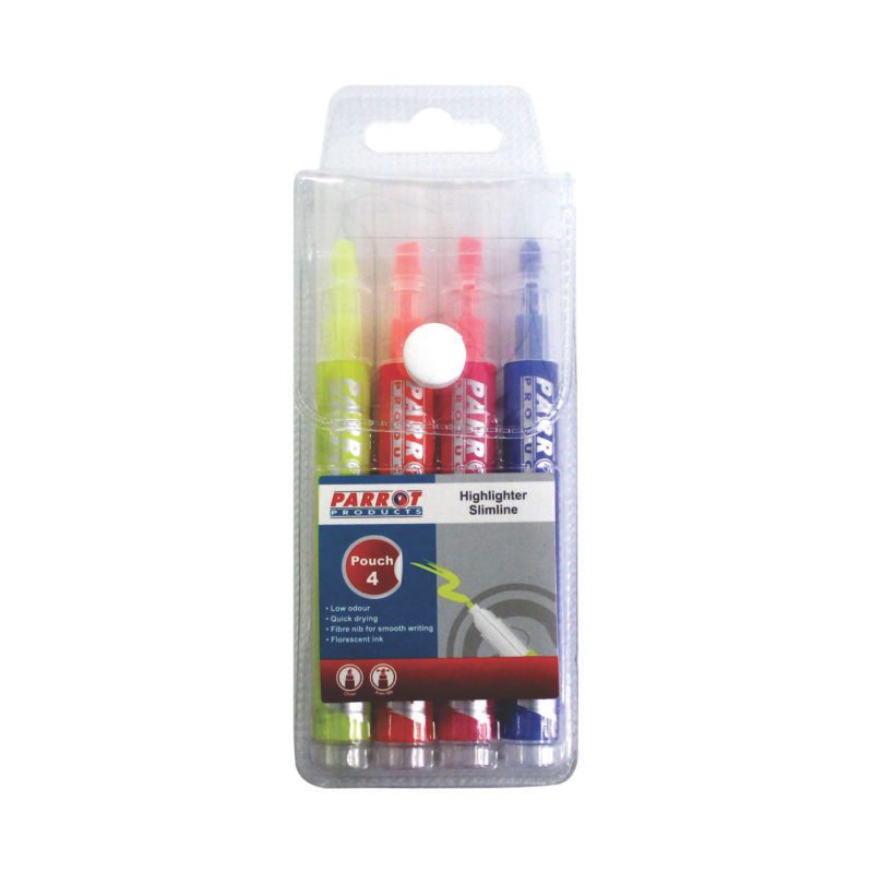Highlighter Markers Slimline (Pouch 4)
