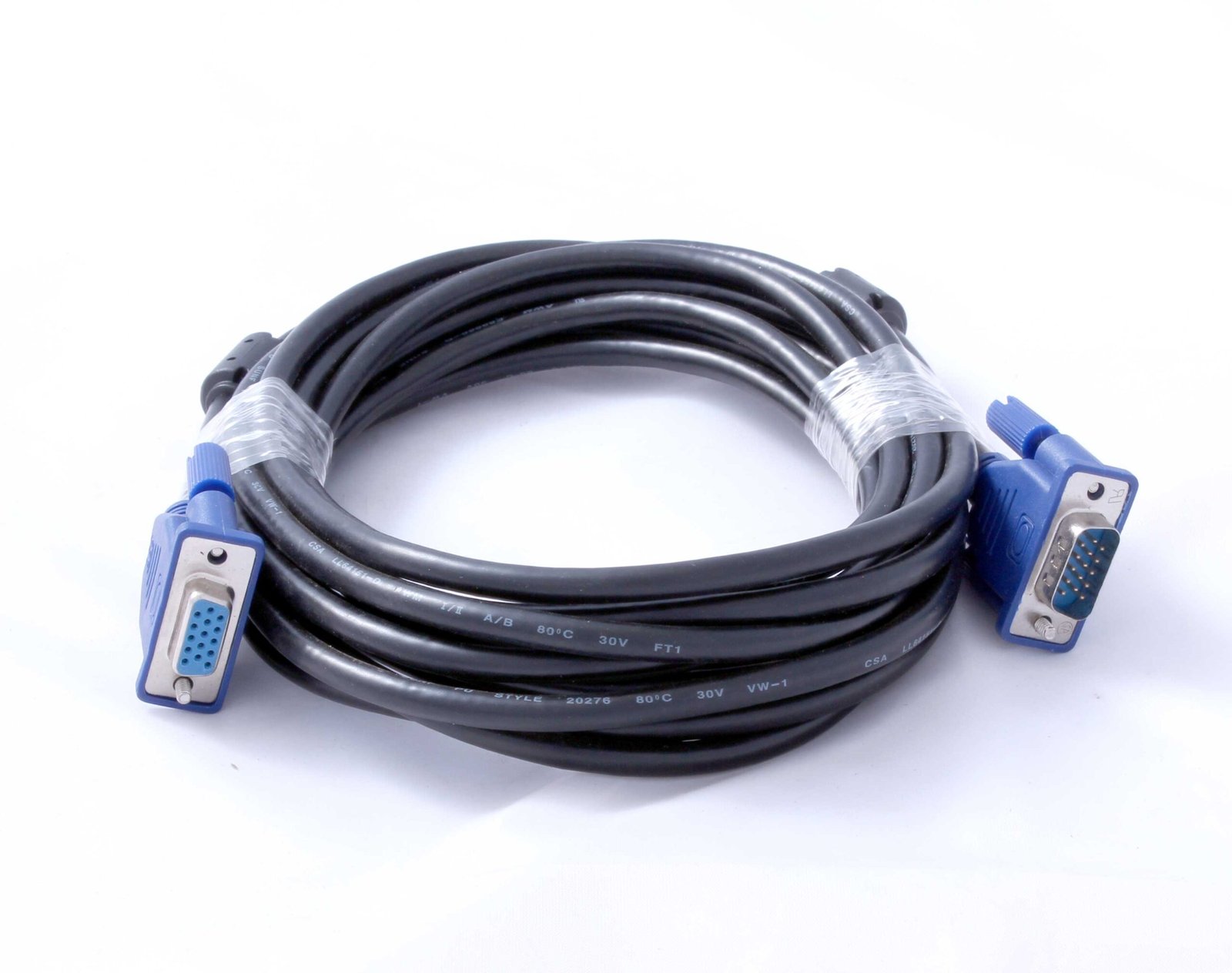 Cable – 15 Pin Male To Female VGA (5M)