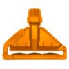 Janitorial Fan Mop Holder Plastic Clip Only  Yellow