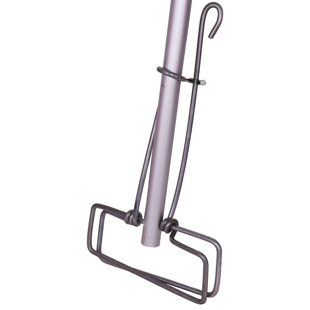 Janitorial Fan Mop Spring Clip + Aluminium Handle 22mm x 1.3m