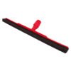 Janitorial Mustek Floor Squeegee Head - Double Blade - Refill Black