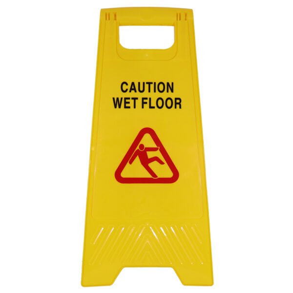 Janitorial Wet Floor Sign 2pcs Econo