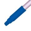 Janitorial Handle - HD Hygiene plastic moulded - Thread 25mm x 1.3m Blue