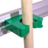 Janitorial Wall Rail Bracket Green