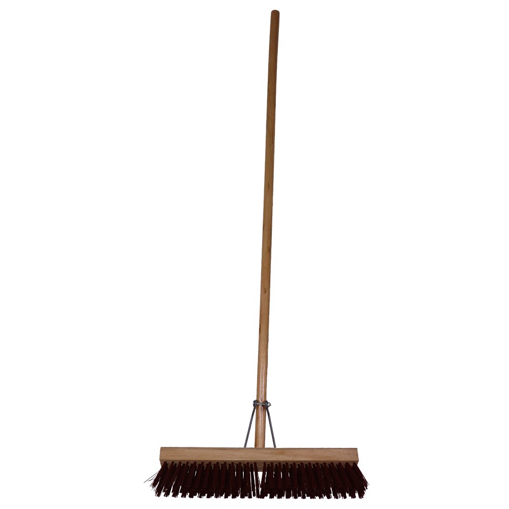 Janitorial Platform Broom Brown 450mm (18″)