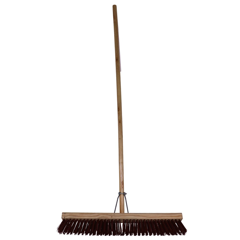 Janitorial Platform Broom Brown 600mm (18″)