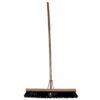 Janitorial Platform Broom Black - Soft Fibre 600mm (18")