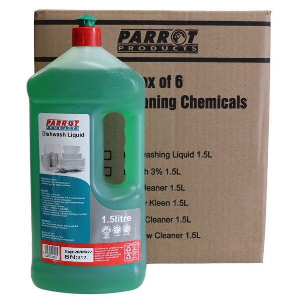 Dishwash Liquid 1.5l Box Of 6