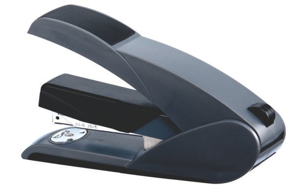 Light Touch Plastic Stapler 105*(24/6 26/6) Black
