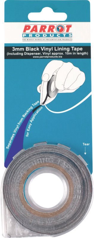 Vinyl Lining Tape (10 Meters - 3mm - Blue)