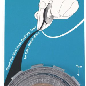 Vinyl Lining Tape (10 Meters - 6mm - Black)