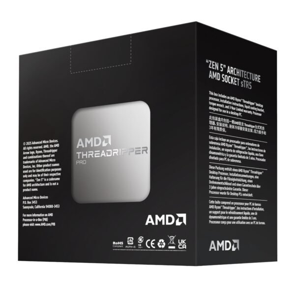 AMD Ryzen Threadripper Pro 9975WX 32-Core 4.0GHz CPU
