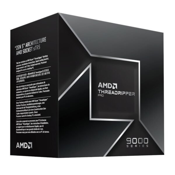 AMD Ryzen Threadripper Pro 9995WX 96-Core 2.5GHz CPU
