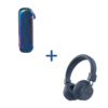 Polartec Glow BT Speaker + Polaroid Digital Hybrid Noise Cancelling Bluetooth Headphone
