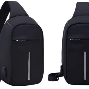 Anti Theft Mini Backpack Black
