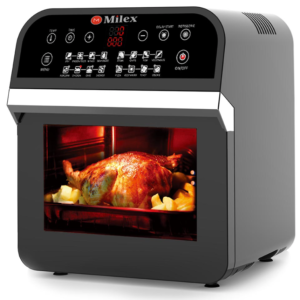 Milex - Digital Power Air Fryer Oven with Rotisserie 12L