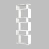 Armoire Blok Bookcase White