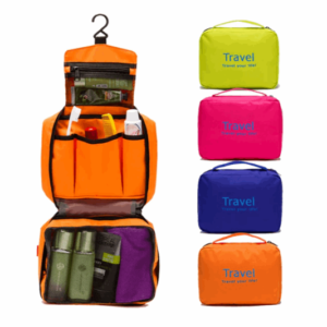 Expandable Toiletry Bag with hanging hook