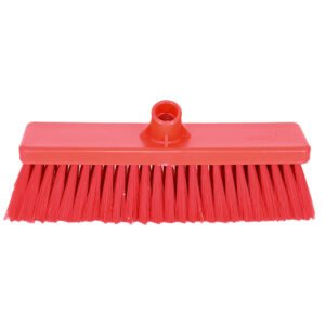 Janitorial Hygience Broom Head - Soft Red 300mm