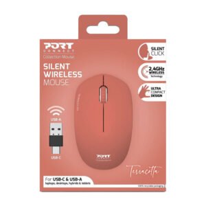 Port Connect MOUSE COLLECTION II WIRELESS Terracota - Image 6