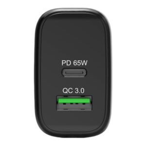 Port Connect 65W GaN Type-C and USB-A Fast Charger - Image 4