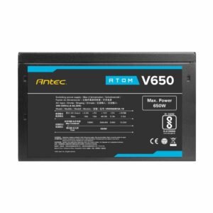Antec Atom V650 Non-Modular Power Supply - Image 3