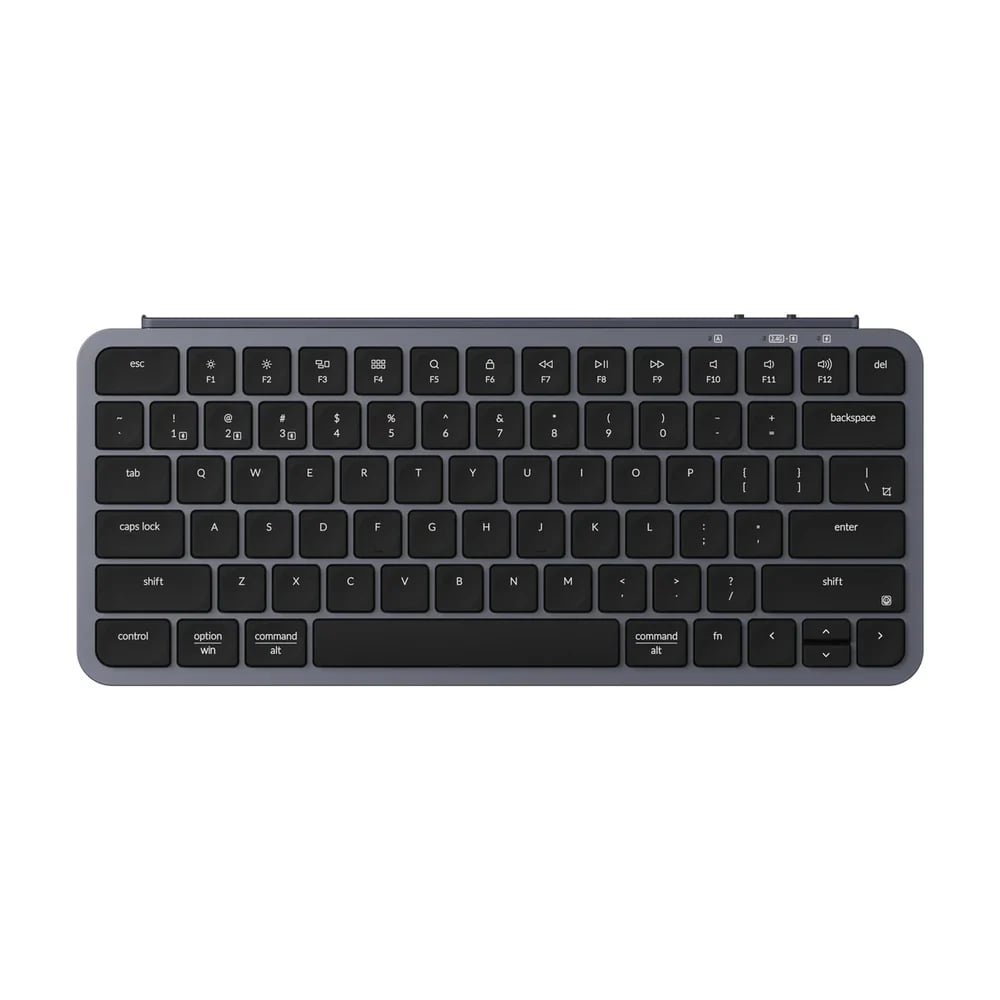 Keychron B1 Pro Ultra-Slim 75% Wireless Keyboard – Space Grey