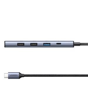 UGREEN Revodok 5-in-1 Type-C Hub | 4K HDMI | Type-C | USB3.0 | USB2.0 - Image 4