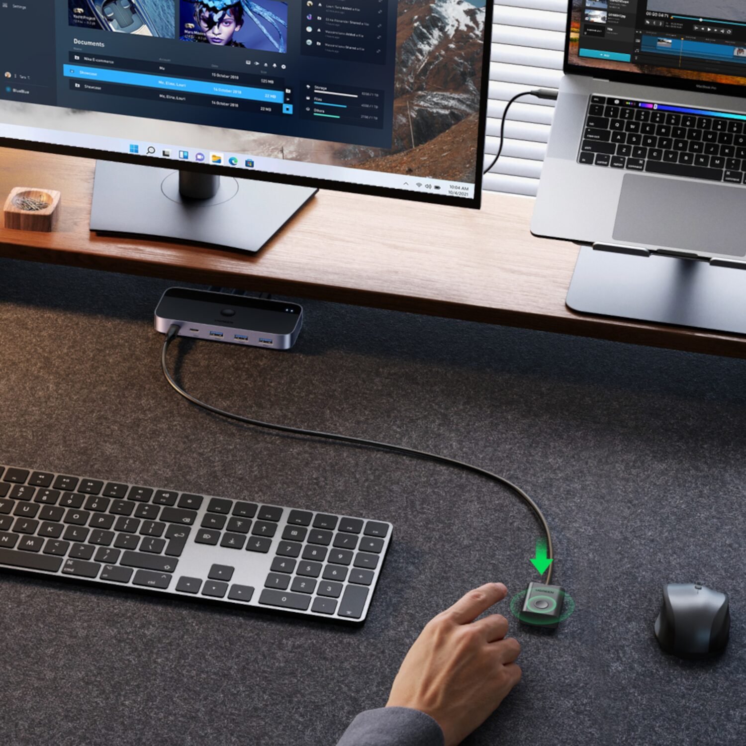 UGREEN Sharing Switch Box 2-in-4 Out - Image 3