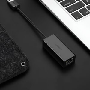UGREEN CM111 USB3.0 to RJ5 Gigabit Ethernet Adapter - Black - Image 5