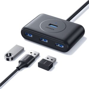 UGREEN 4-Port USB 3.0 Hub | 5Gbps Data Transfer - 0.5m - Image 3