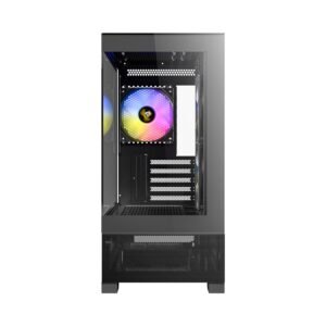 Antec CX500M ARGB Gaming Chassis | M-ATX | ITX | Type-C - Black - Image 2