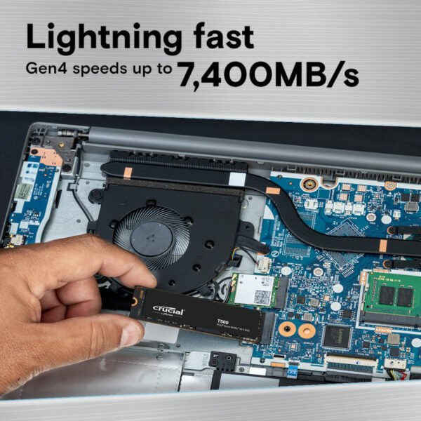 Crucial T500 500GB M.2 NVMe Gen4 NAND SSD