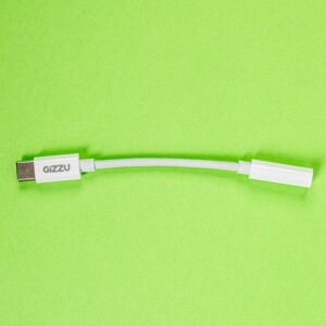 Gizzu USB Type-C to 3.5mm AUX Audio Adapter - White - Image 5