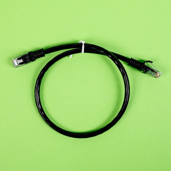 Gizzu Cat6 UTP Fly Lead Ethernet Network Cable 50cm – Black