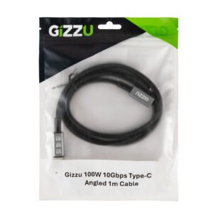 Gizzu 100W 10Gbps Type-C Angled 1m Cable - Image 3