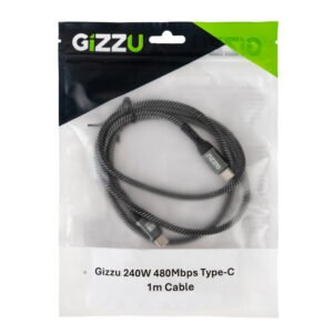 GIZZU 240W 480Mbps Type-C 1m Cable - Image 4