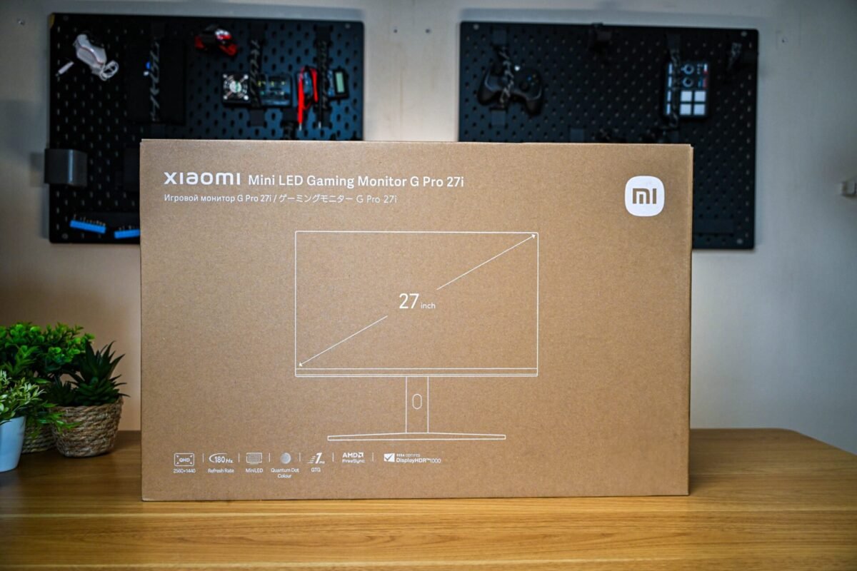 Xiaomi G Pro 27i 27" 2K 1440p Mini LED IPS Gaming Monitor (180Hz, 1ms)