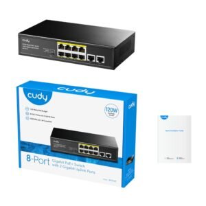 Cudy 8-Port Gigabit PoE+ Unmanaged Switch - Image 5