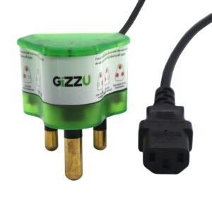 Gizzu Surge Protector 10A Kettle Plug Cable 1.5M - Image 3