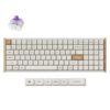 Keychron K4 HE 96% Magnetic Switch Hot-Swap RGB Wireless Keyboard – White (Wood + Aluminium)